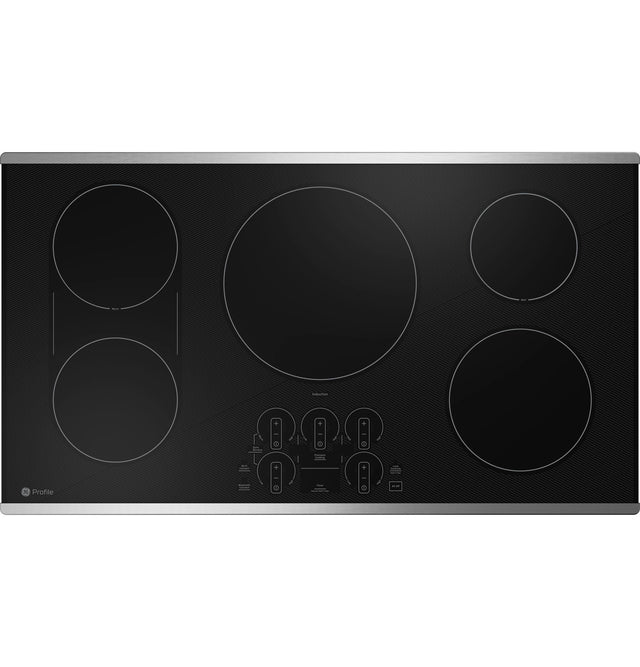 GE Profile 36" Built-In Touch Control Induction Cooktop PHP9036STSS-Stainless Steel