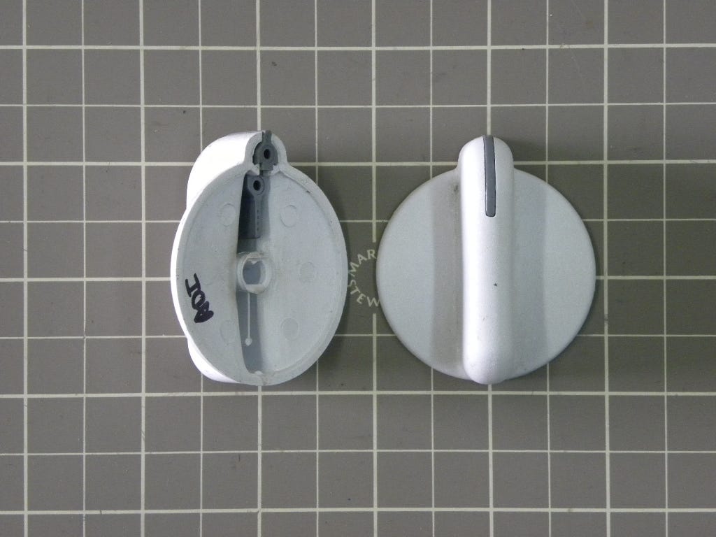 Surface Knob WP9750372FW
