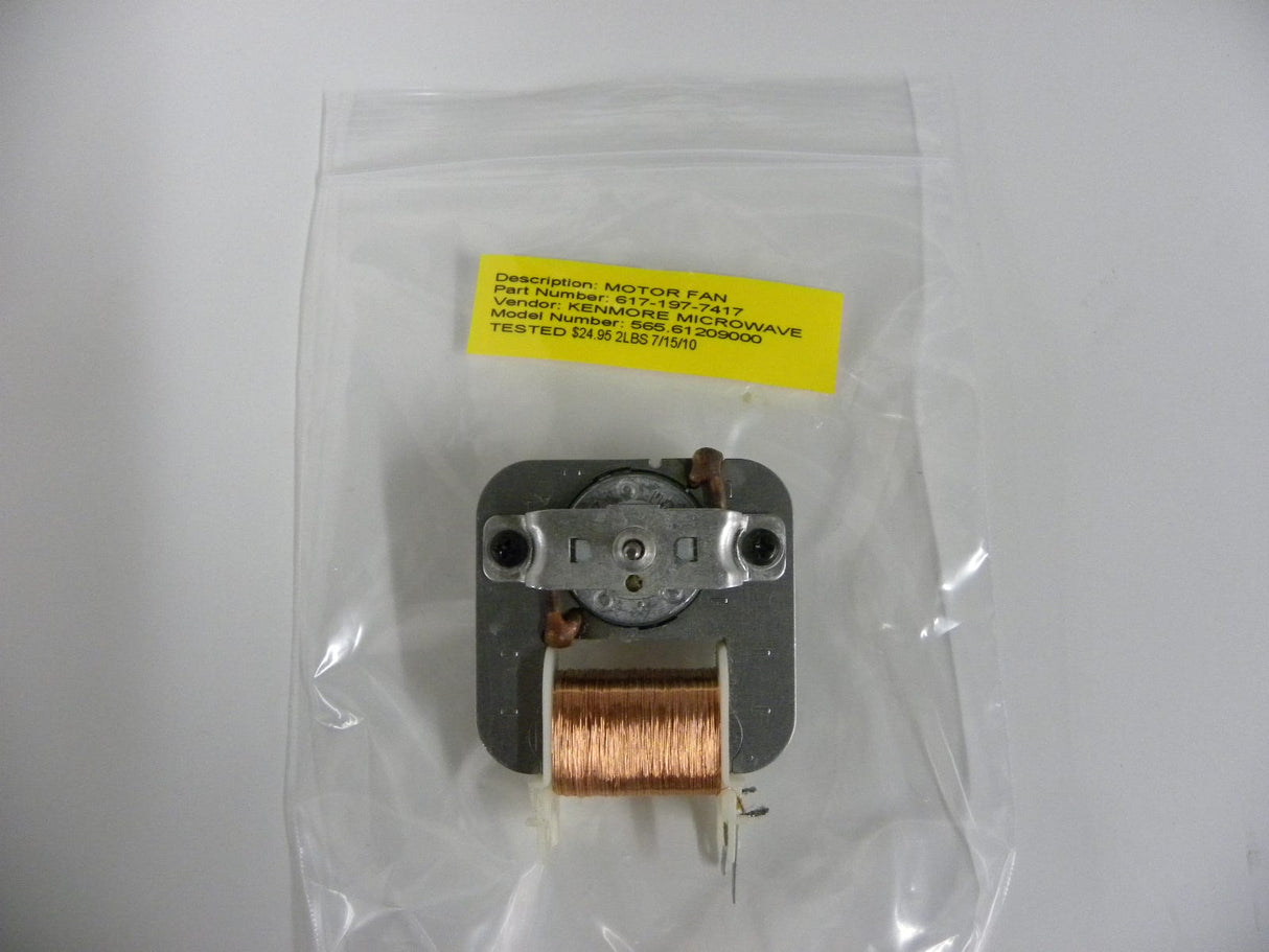 Fan Motor 617-197-7417
