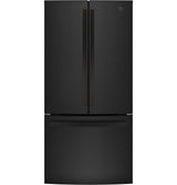 GE® ENERGY STAR® 24.7 Cu. Ft. French-Door Refrigerator GNE25JGKBB-Black