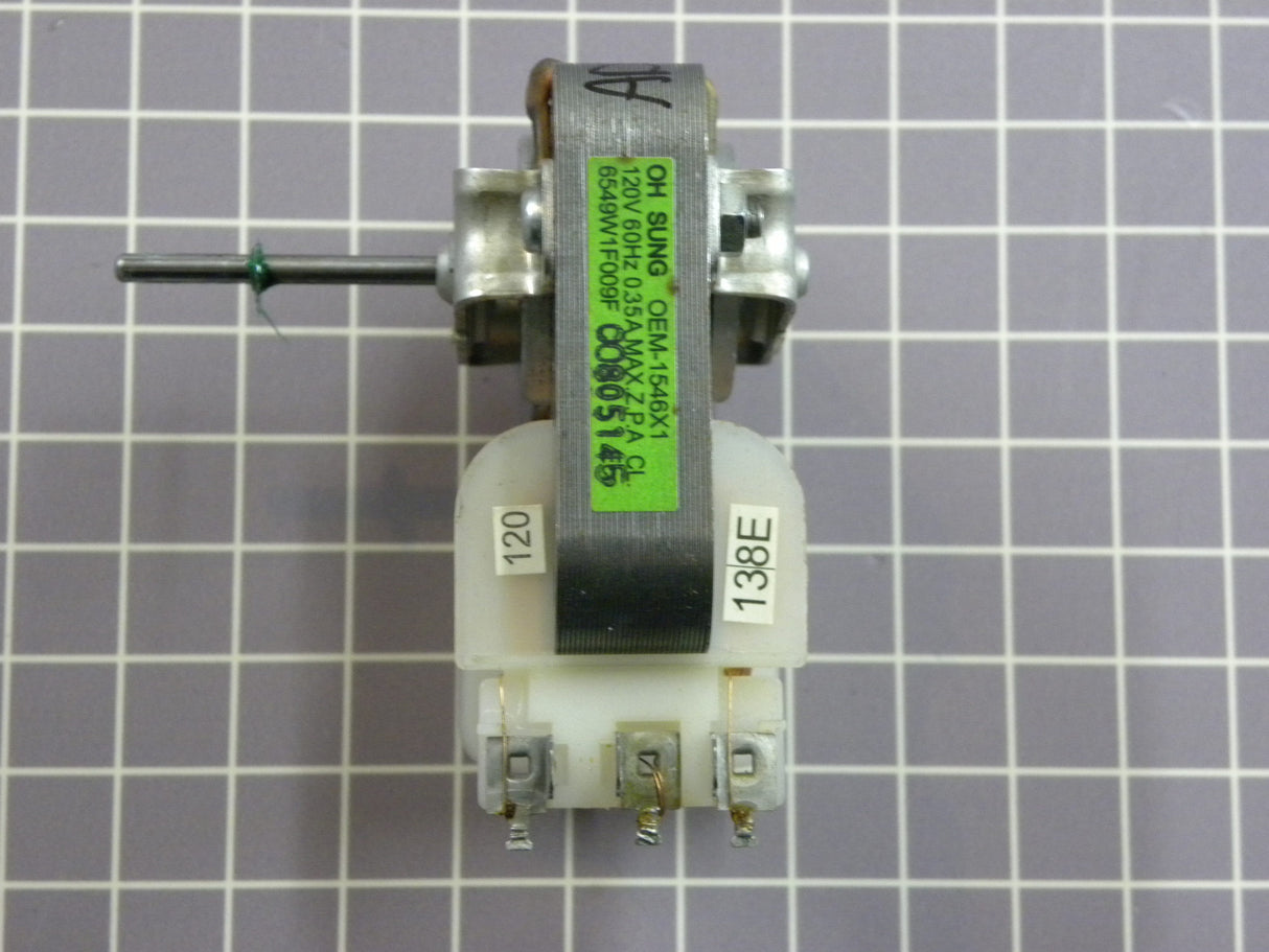 Kenmore Microwave Fan Motor 6549W1F009F