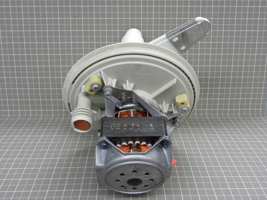 Electrolux Dishwasher Motor and Pump 154582601