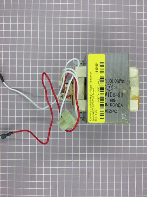 High Voltage Transformer WB27X10925