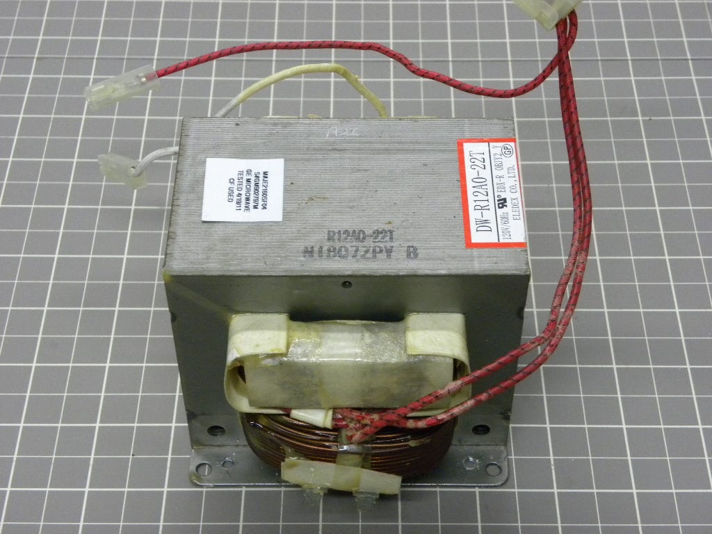 GE Microwave HV Transformer WB27X10888