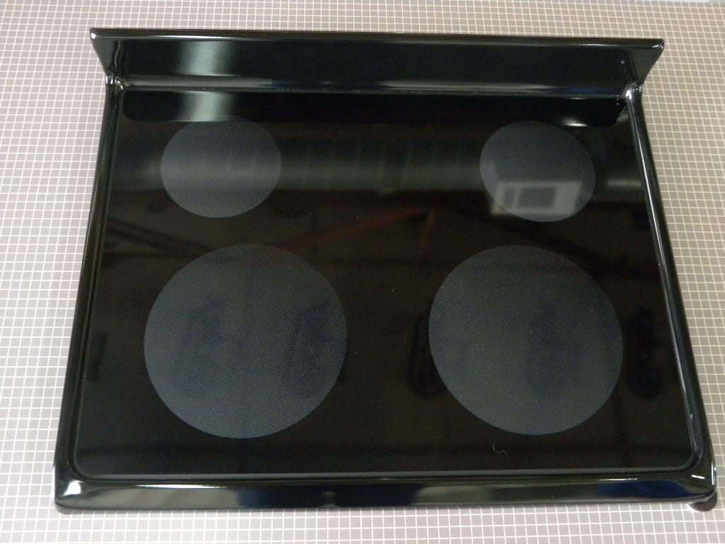 Whirlpool Range Cook Top (Black) W10238008