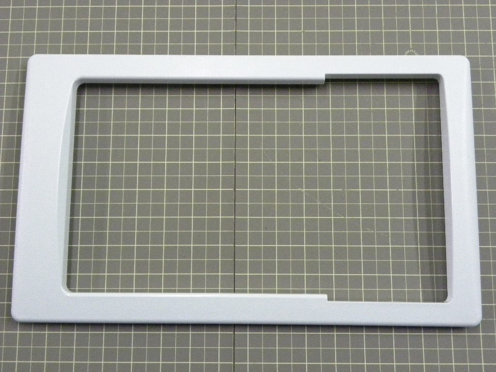 GE Refrigerator Recess Trim (White) WR38X10204