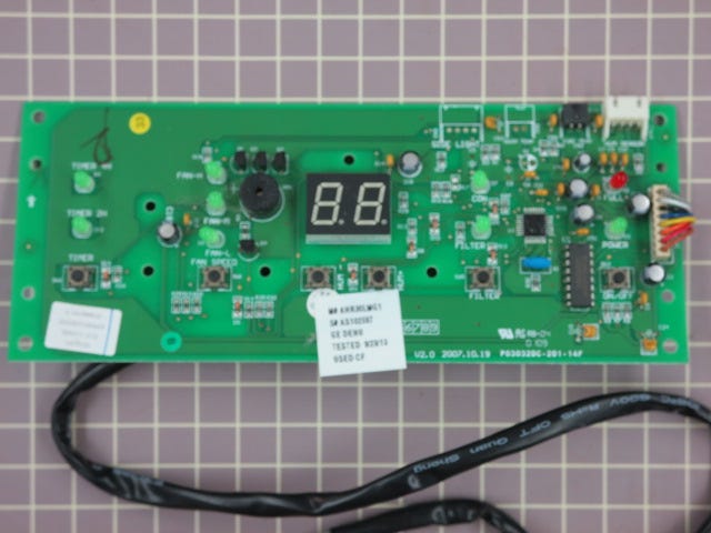 GE Dehumidifier Display PCB AHR30LMG1