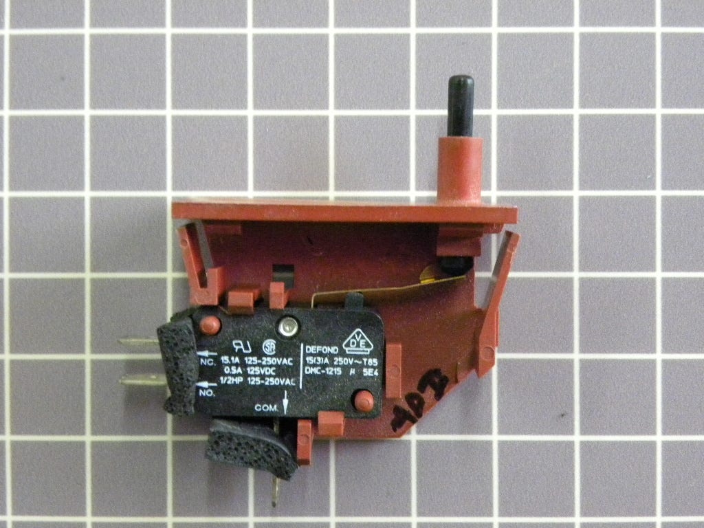 Fill/Check Bucket Switch 1188814