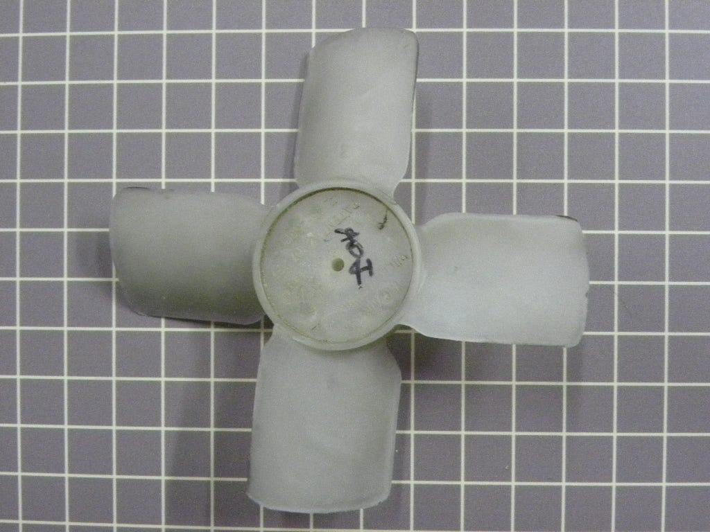 Magic Chef Refrigerator Evaporator Fan Blade 69107-1