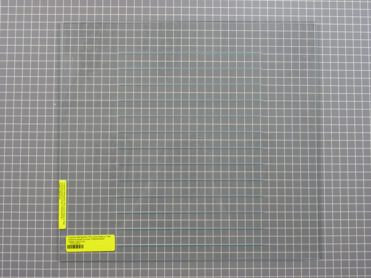 Pan Cover Glass W/ Teal Graphics 215723574