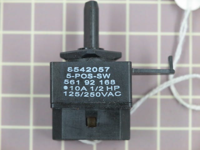 Kenmore Washer Options Switch 8542057