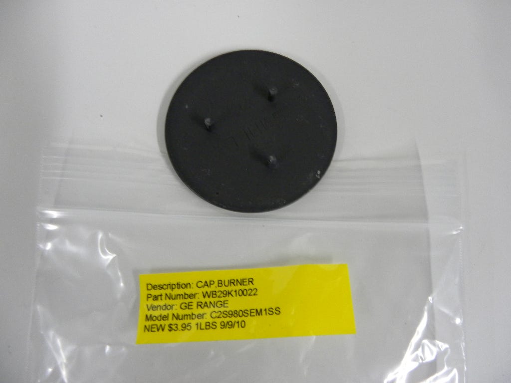 GE Range Burner Cap WB29K10022