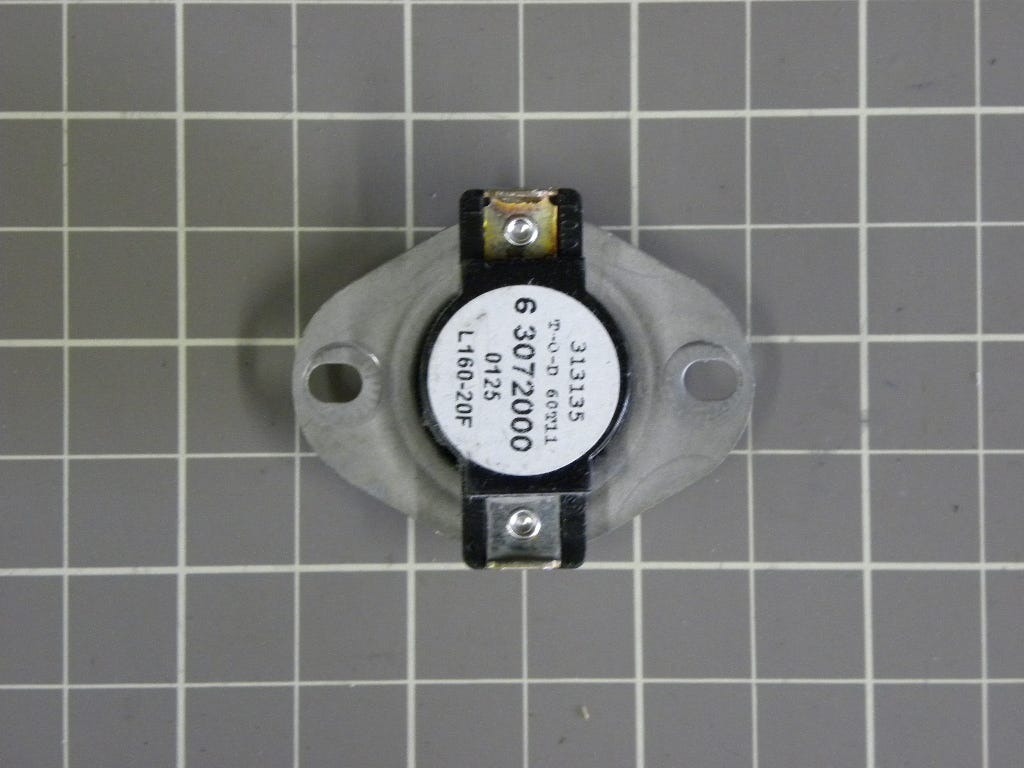 Whirlpool Dryer Cycling Thermostat 33002567