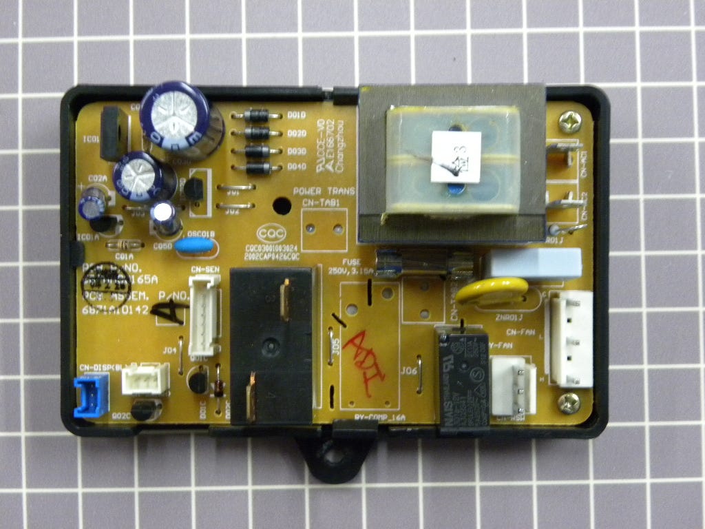 Kenmore Dehumidifier PCB-Main 6871A10142A
