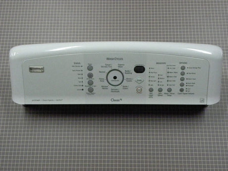 Kenmore Washer Control Panel (White) W10034420