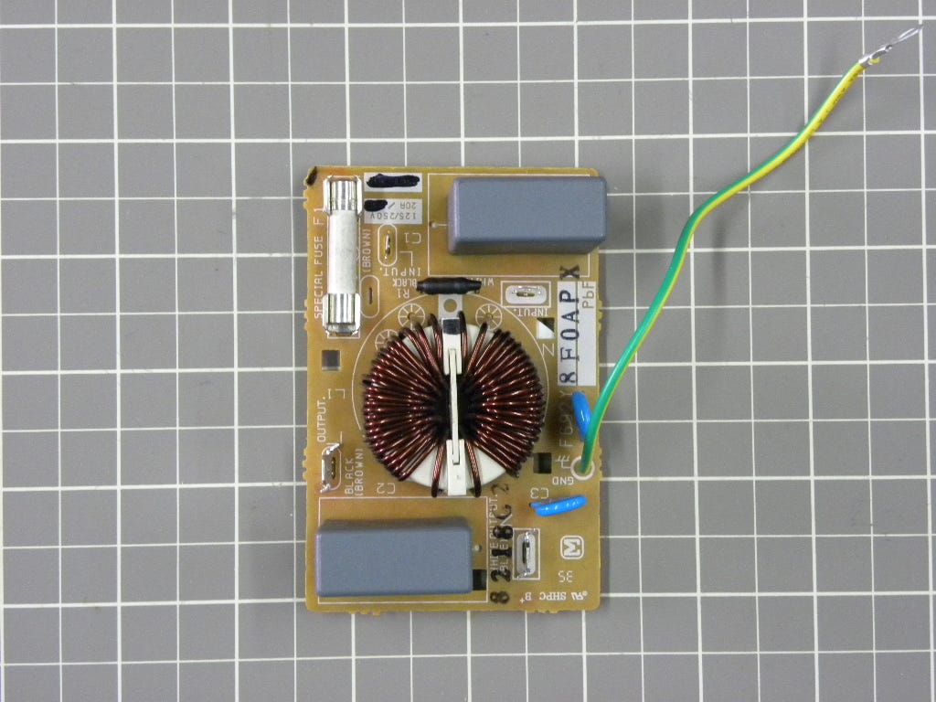Panasonic Microwave Noise Filter F67458A01AP