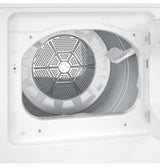 GE 7.2 cu. ft. Capacity aluminized alloy drum Electric Dryer with Sensor Dry GTD45EASJWS