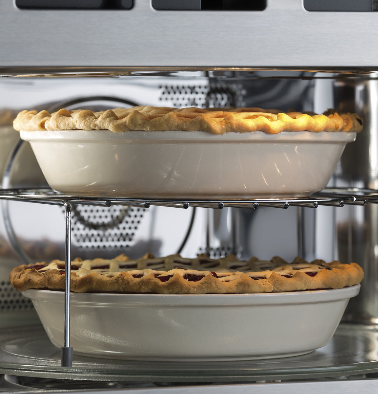 GE Profile™ 30" Built-In Microwave/Convection Oven PWB7030SVSS