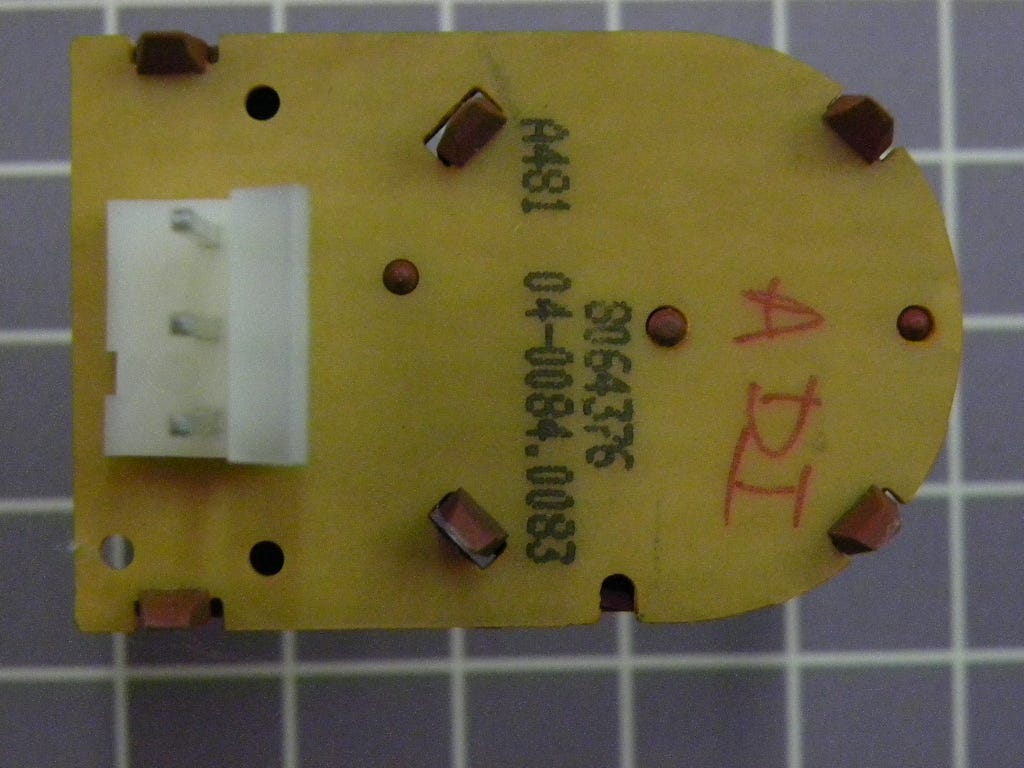 Temperature/Speed Switch 8064376