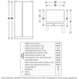 GE Profile™ ENERGY STAR® 25.3 Cu. Ft. Side-by-Side Refrigerator PSE25KYHFS