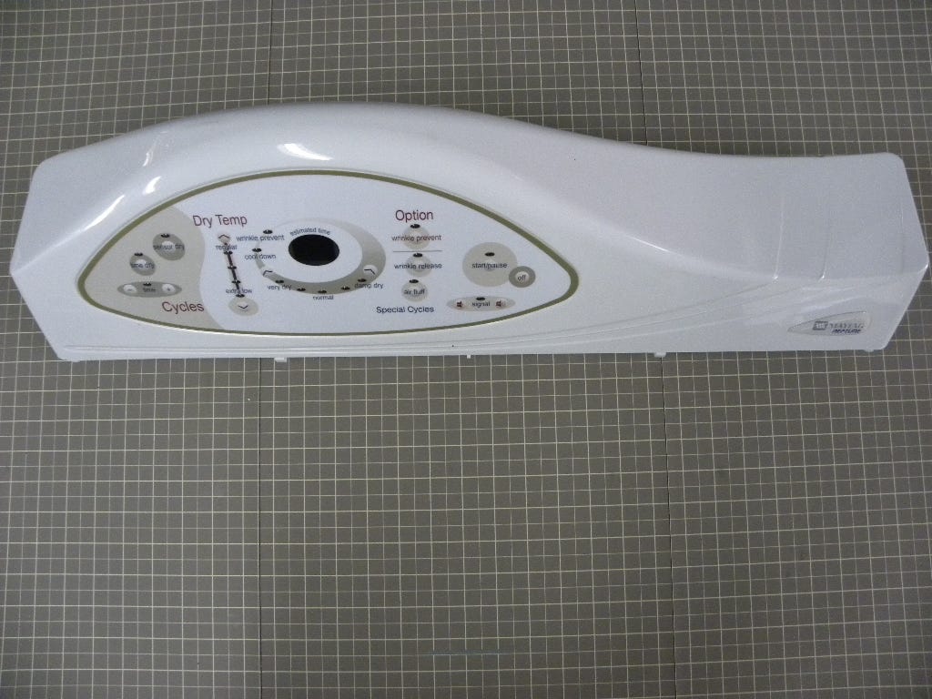 Whirlpool Dryer LED Console (White) 33002536