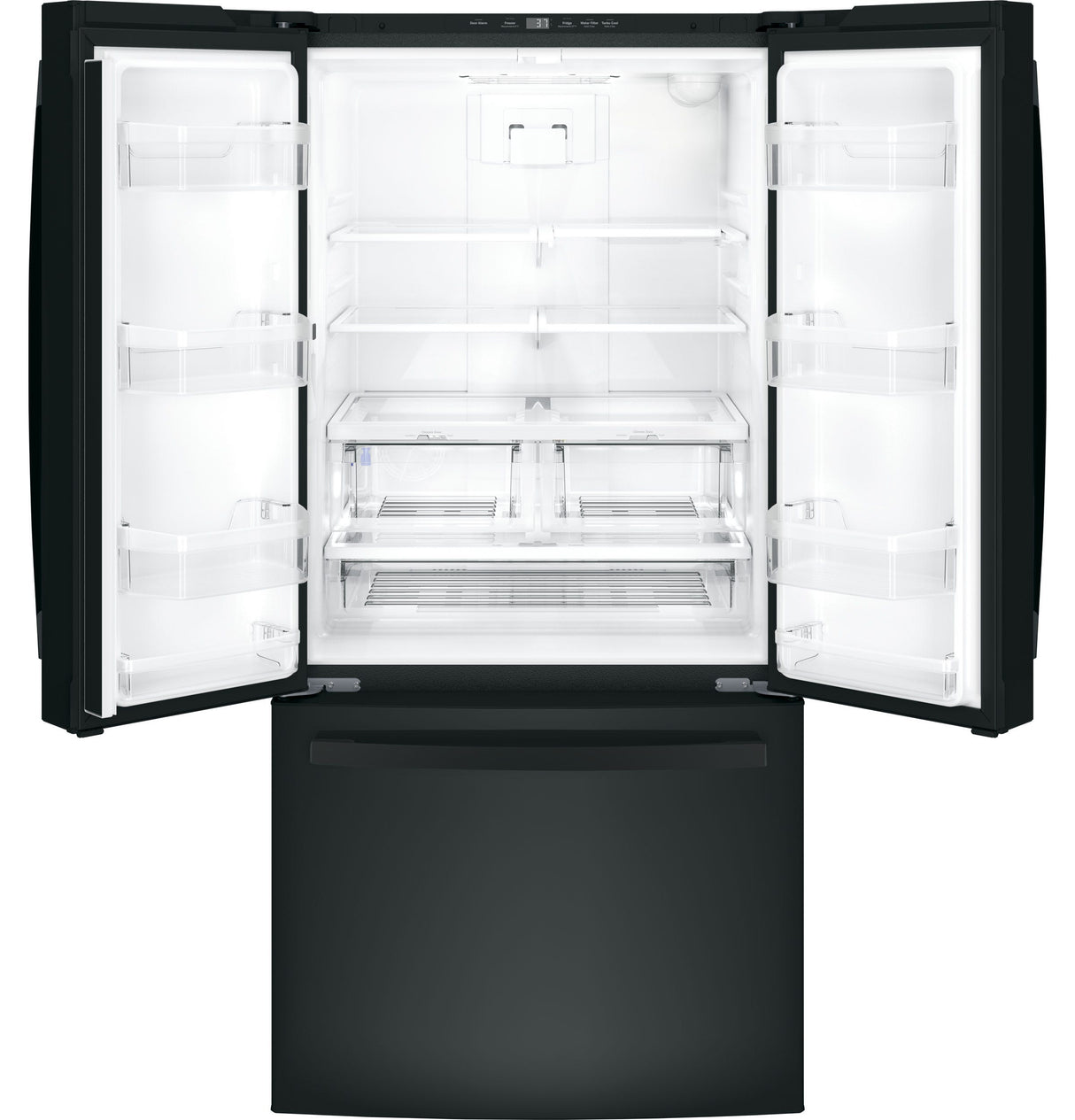 GE® ENERGY STAR® 24.7 Cu. Ft. French-Door Refrigerator GNE25JGKBB
