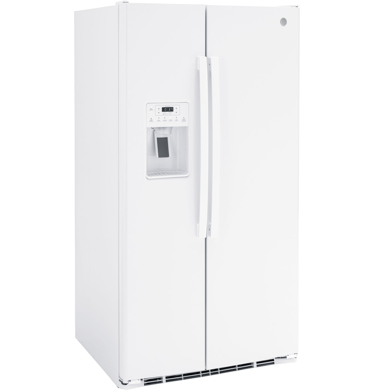 GE ENERGY STAR 25.4 Cu. Ft. Side-By-Side Refrigerator GSE25GGPWW