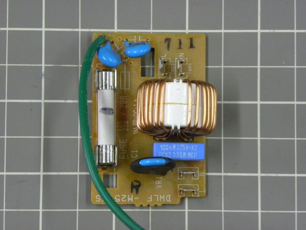 GE Microwave Noise Filter WB27X10741