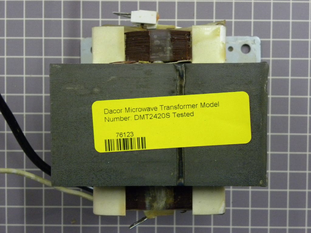 Dacor Microwave Transformer 76123