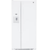 GE® ENERGY STAR® 27.9 Cu. Ft. Side-By-Side Refrigerator with Extra Tall Dispenser and In-Door Icemaker GSS23GGPWW