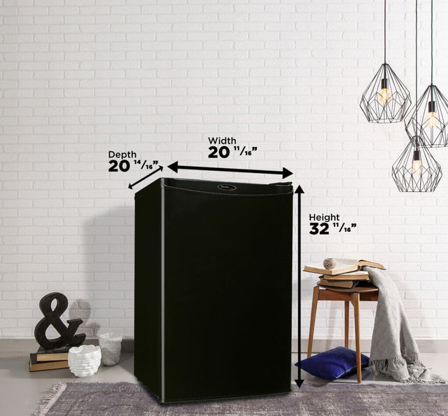 Danby Designer 4.4 cu. ft. Compact Refrigerator DAR044A4BDD