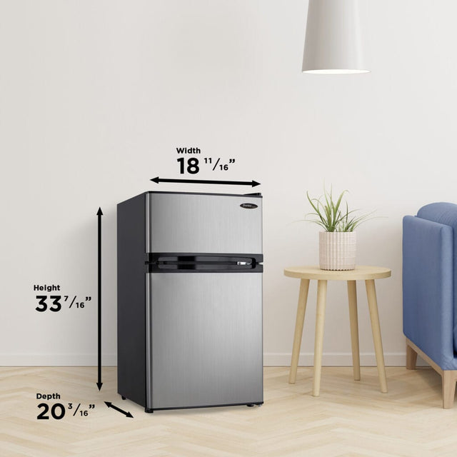 Danby Designer 3.1 cu. ft. Compact Refrigerator DCR031B1BSLDD
