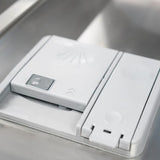 Danby 18″ Wide Built-in Dishwasher in White DDW18D1EB