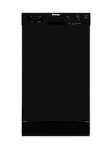 Danby 18″ Wide Built-in Dishwasher in White DDW18D1EB
