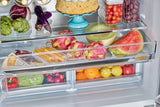Classic Retro 36-inch 21.4 cu. ft. Frost Free French Door Counter Depth Refrigerator with Built-In Ice Maker in Ocean Marshmallow White, ENERGY STAR® UGP-595L W AC