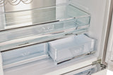 Classic Retro 36-inch 21.4 cu. ft. Frost Free French Door Counter Depth Refrigerator with Built-In Ice Maker in Ocean Marshmallow White, ENERGY STAR® UGP-595L W AC