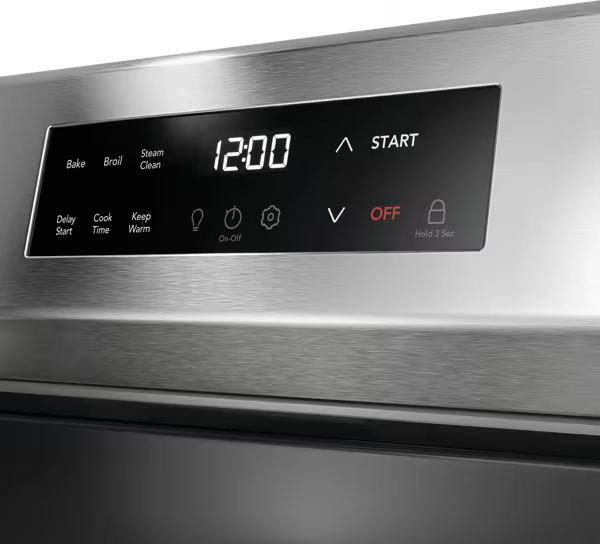 Frigidaire 30" Gas Range with Steam Clean FCRG3062ASB
