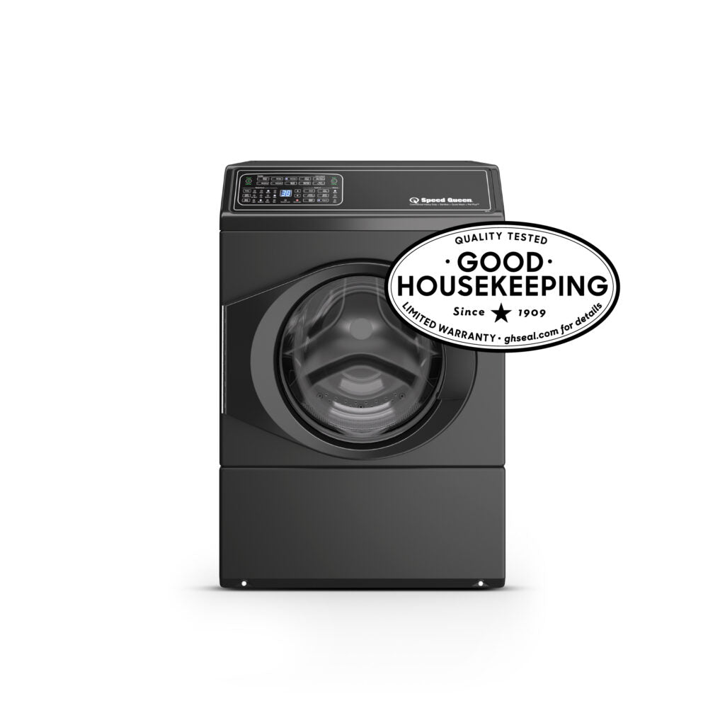 Speed Queen FF7 Front Load Washer with Pet Plus™ | Sanitize | Fast Cycle Times | Dynamic Balancing | 5-Year Warranty FF7011BN