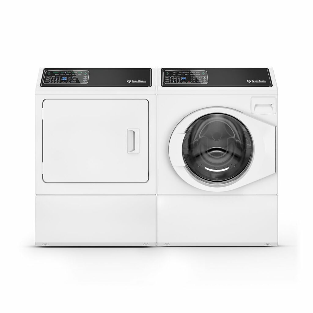 Speed Queen FF7 White Right-Hinged Front Load Washer with Pet Plus™ | Sanitize | Fast Cycle Times | Dynamic Balancing | 5-Year Warranty FF7012WN