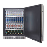 Silhouette 5.5 cu. ft. Built-in Fridge in Stainless Steel SPRAR055D1SS