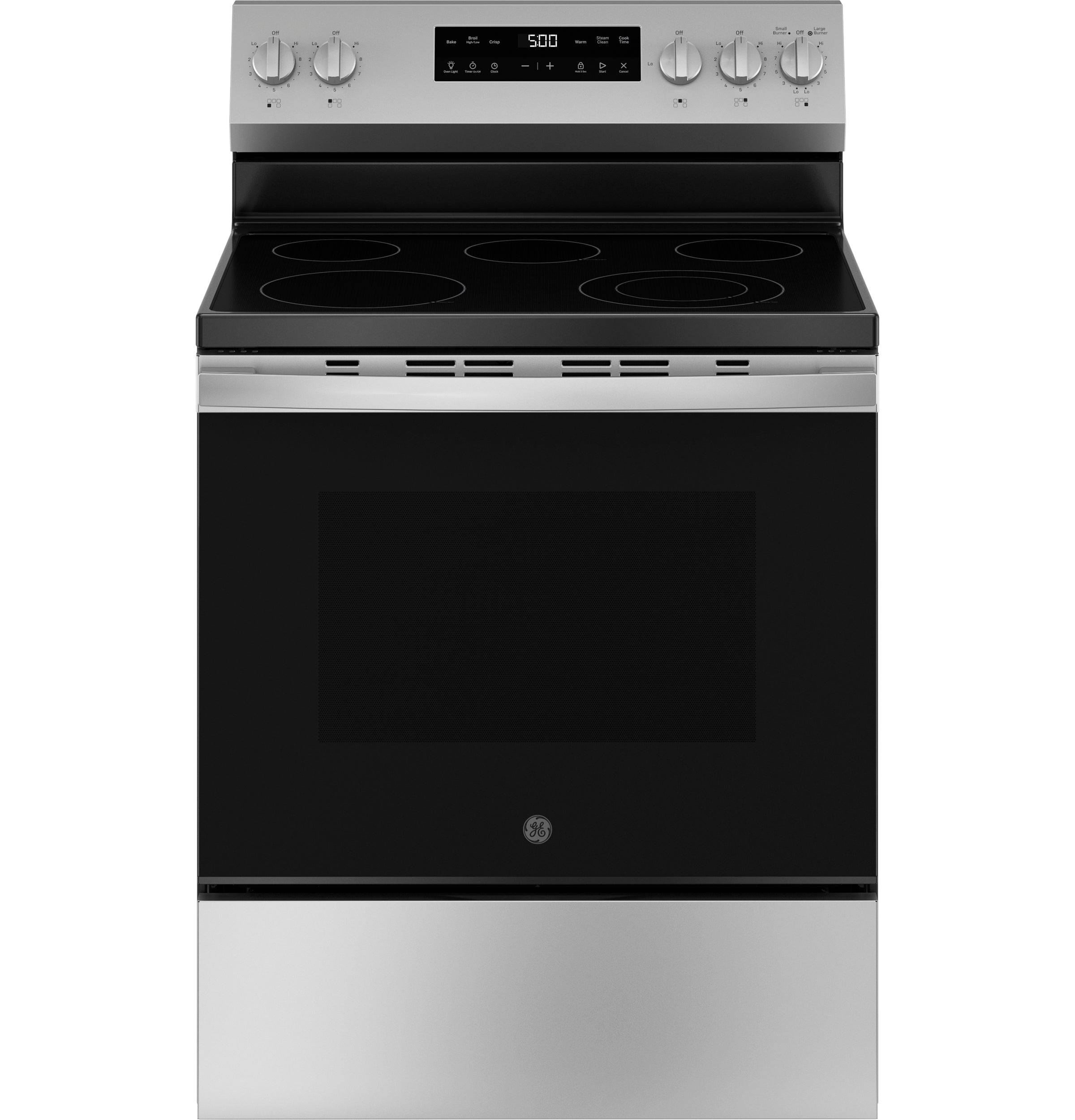 GE® ENERGY STAR® 30" Free-Standing Electric Range with Crisp Mode GRF500SVSS