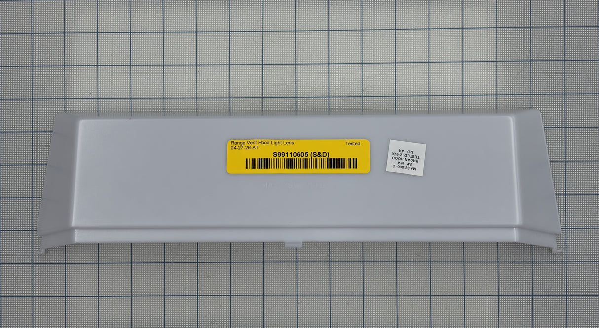 Vent Hood Light Lens S99110605