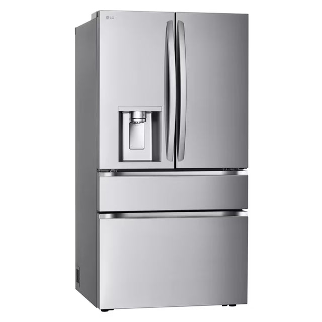 LG 29 cu. ft. Smart Standard-Depth MAX™ 4-Door French Door Refrigerator with Full-Convert Drawer™ LF29H8330S