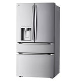 LG 29 cu. ft. Smart Standard-Depth MAX™ 4-Door French Door Refrigerator with Full-Convert Drawer™ LF29H8330S