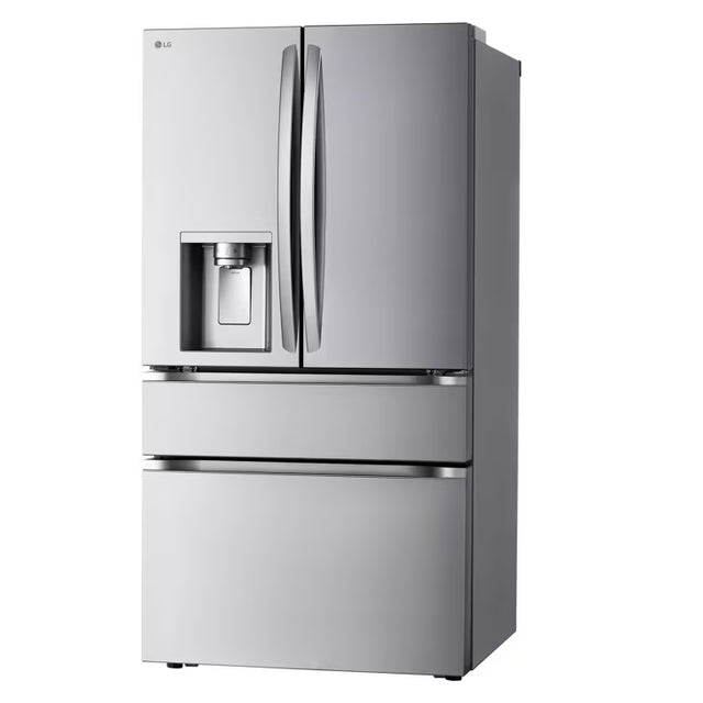 LG 29 cu. ft. Smart Standard-Depth MAX™ 4-Door French Door Refrigerator with Full-Convert Drawer™ LF29H8330S