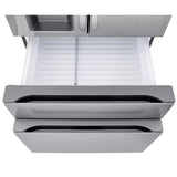 LG 29 cu. ft. Smart Standard-Depth MAX™ 4-Door French Door Refrigerator with Full-Convert Drawer™ LF29H8330S