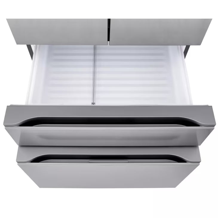 LG 30 cu. ft. Smart Standard-Depth MAX™ 4-Door French Door Refrigerator with Full-Convert Drawer™ LF30S8210S