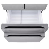LG 30 cu. ft. Smart Standard-Depth MAX™ 4-Door French Door Refrigerator with Full-Convert Drawer™ LF30S8210S