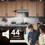 Broan-NuTone 30-Inch Under Cabinet Range Hood, ENERGY STAR, 350 Max Blower CFM, Stainless Steel MTR2303SS