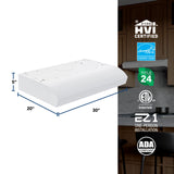Broan-NuTone 30-Inch Under Cabinet Range Hood, ENERGY STAR, 350 Max Blower CFM, White MTR2303WW